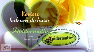review balsam de buze apidermaliv